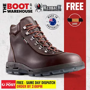Redback UEPU Everest. Non Safety, Soft Toe, Work & Hiking Boots. AUSSIE MADE! - Picture 1 of 7