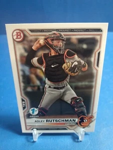 2021 Bowman Draft 1st Edition Adley Rutschman Paper Prospect #BD-31 Orioles - Picture 1 of 4