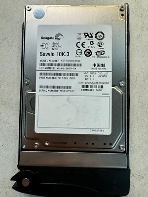 SEAGATE 9FK066-006 ST9300603SS 300GB 10K RPM 16MB Cache 6 Gb/s SAS 2.5" HDD - Image 1 of 4