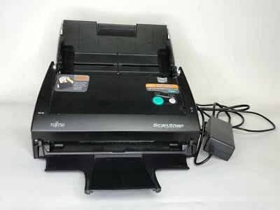 Fujitsu ScanSnap S500 Color Image Duplex Scanner Good Scan Inconsistent Feed - Image 1 of 3