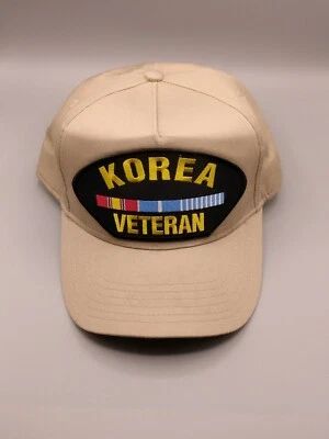 Gorra de veterano de Corea ajustable con espalda a presión Foto 1 de 4
