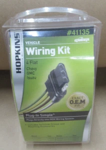 KIT CONECTOR CABLEADO PLANO HOPKINS 41135 4 PARA; CHEVY, GMC, ISUZU - Imagen 1 de 9