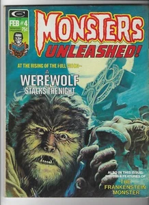 Monsters Unleashed #4 1973 series Marvel Magazine - Picture 1 of 2