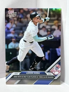 Aaron Judge 2024 Topps Now 594 & 594SP RAINBOW FOIL IMAGE VARIATION!!! - Picture 1 of 6