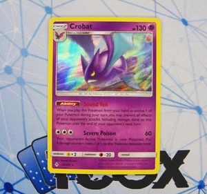 Pokemon - Crobat - 66/214 - Unbroken Bonds - Holo - Holo Raro Casi Nuevo - Imagen 1 de 1