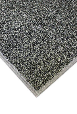 Koeckritz Economy Turf Rectangle Rug - Black & Taupe Indoor/Outdoor Area Rug - Image 1 of 4