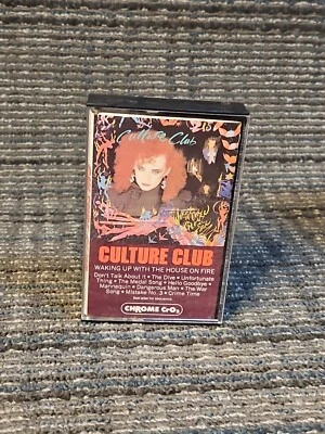 Culture Club Waking Up With The House On Fire Cassette 1984 Virgin Canadian  - Image 1 of 4