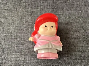 Fisher Price Little People Disney Ariel Princess Pink Dress Figure Mattel - Picture 1 of 6