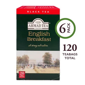 Ahmad Tea English Breakfast Black Tea Bags 120Ct (6 Boxes of 20) Tea & Infusions - Picture 1 of 8
