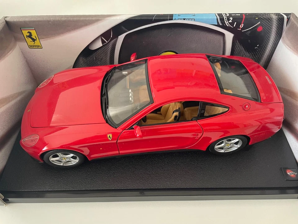 Modellino 1/18 - Hot Wheels - Ferrari 612 - Scaglietti - Metal Rossa - Immagine 1 di 1