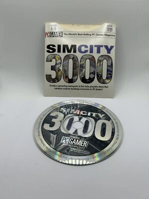 PC Gamer Vintage Demo CD 4.10 April 1999 SIM CITY 3000  - Image 1 of 4
