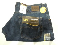 LEE Regular Fit Straight Leg Jeans Size 44 x 32