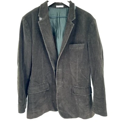 Blazer de terciopelo marrón Gap talla grande Foto 1 de 4