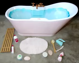 Our Generation Bath & Bubbles Bathtub For 18" Dolls-New W Blemishes-Sound Works - Picture 1 of 16