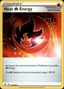 2x (SWSH03-174) Heat Fire Energy (U) Pokemon Darkness Ablaze Card # 174 - Picture 1 of 1