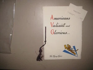 Americans Valiant and Glorious Brief History of the Flying Tigers + Pawley card - Picture 1 of 5