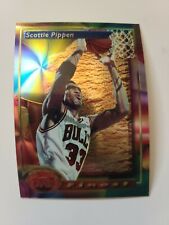 RARE scottie pippen topps finest 1993-94 #208 Mint Chicago Bulls Refractor 