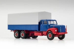 Modelos VK 77015 - Scania 111 camión TRILEX/neumáticos todoterreno pista H0 1:87 NUEVO - Imagen 1 de 4