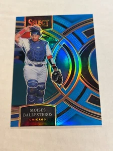 2024 PANINI SELECT MOISES BALLESTEROS 193/199 LIGHT BLUE PRIZM CUBS SP M3 - Picture 1 of 2