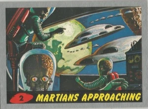 Tarjeta base paralela plateada Mars Attacks Heritage - #2 - Imagen 1 de 1