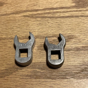 Rare Pratt Whitney Aircraft Special 9/16” Angle PWA1471 Crows Foot Socket 3/8" - Picture 1 of 7