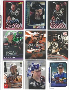 1992 Maxx BLACK - Auto NICHT aus/Packung - #1 Rick Mast - NUR EINE KARTE! - Bild 1 von 2
