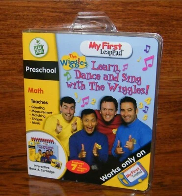 Leap Frog: The Wiggles - Preschool Math Book & Cartridge For My First LeapPad  - Image 1 of 3