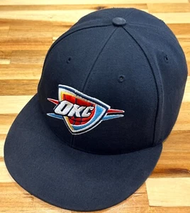 '47 Brand NBA Oklahoma City Thunder Cap Men's OS Black Snapback Embroidered Hat - Picture 1 of 10