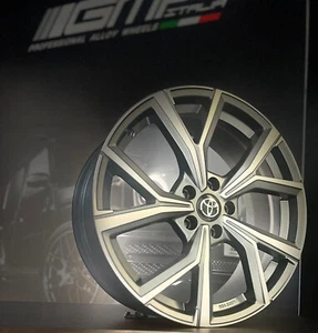 KIT 4 CERCHI IN LEGA TOYOTA/RENAULT DA 18 5X114.3 7.5X18 ET 35 GMP MENTOR - Imagen 1 de 9