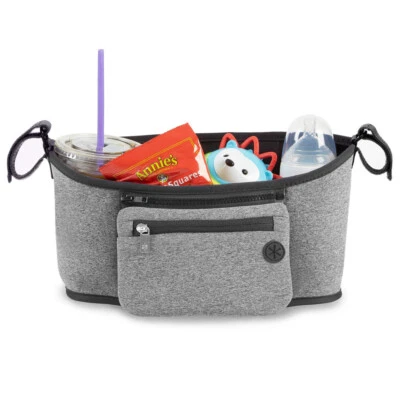 Bolsa de cochecito de bebé universal resistente al desgaste bolsa de pañales bolsa de momia de varios bolsillos Foto 1 de 4