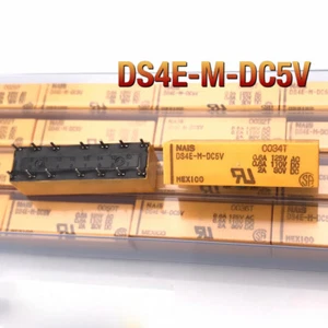 2Pcs New DS4E-M-DC5V Signal Relay 2A 5VDC 14 Pins - Picture 1 of 1