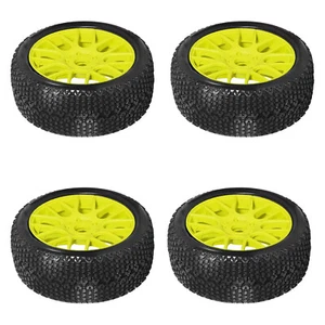4pcs 17mm Hex TIRES & Wheels For 1/8 RC ARRMA Typhon Talion Traxxas HPI HSP9c - Picture 1 of 16