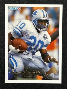 1994 Fleer #97 Barry Sanders Detroit Lions MINT NO RESERVE! - Picture 1 of 2