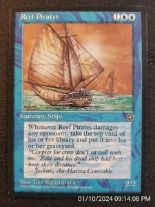 MTG Reef Pirates Homelands Regular Common - Uncirculated (DS3D1C3) - Picture 1 of 4