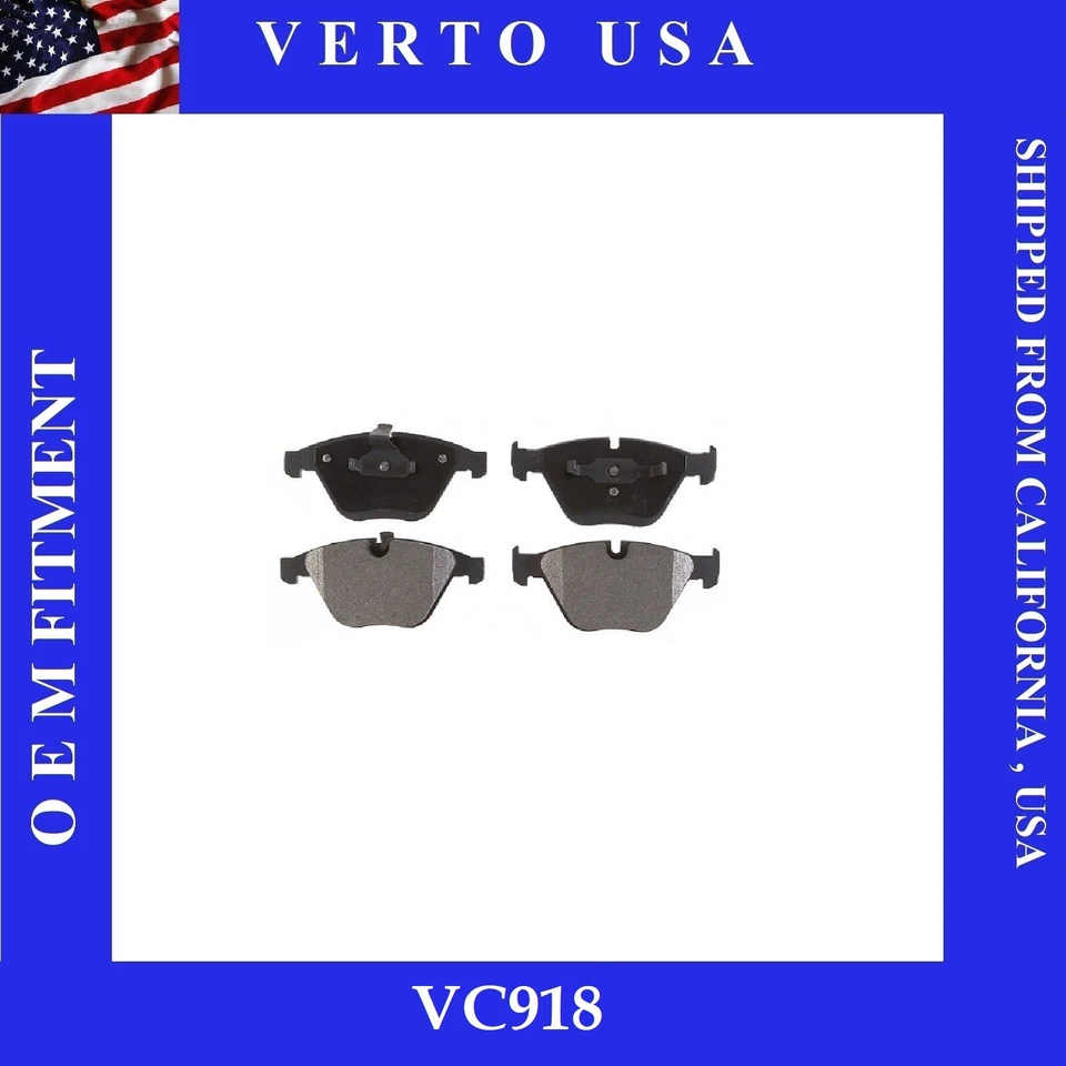 Front Ceramic Brake Pads For BMW 760Li 2003 to 2008 , 760i 2004 2005 2006 - Image 1 of 1