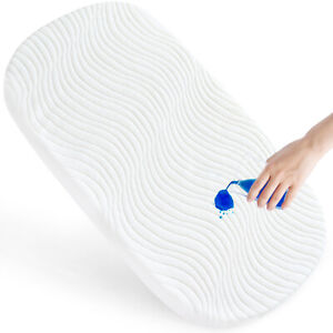Baby Bassinet Mattress with Waterproof Removable Cover Size & Shape Optional