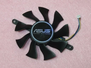 Cooler Fan For ASUS EAH4870 YD128015EL 75mm 3 Pin Graphics Card - Picture 1 of 2