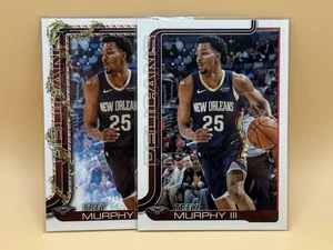 Lote de 2 tarjetas 2025 Topps Basketball Trey Murphy III #190 y Holiday #H152 - Imagen 1 de 1