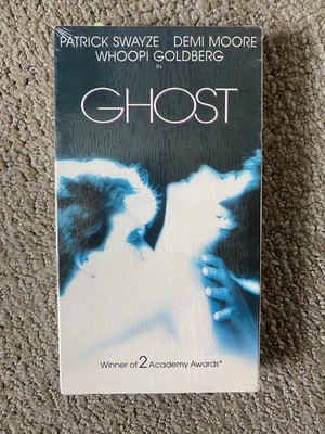 Ghost 1990 VHS Sealed Movie Film Tape Patrick Swayze Demi Moore Whoopi Goldberg - Image 1 of 4