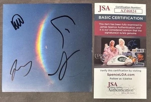 Coldplay Multi Signed Auto Moon Music CD Insert Chris Martin Buckland++ JSA COA - Picture 1 of 6
