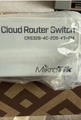 MikroTik CRS328-4C-20S-4S+RM Switch | 28 Ports | 10G SFP+ | Combo Ports - Image 1 of 3