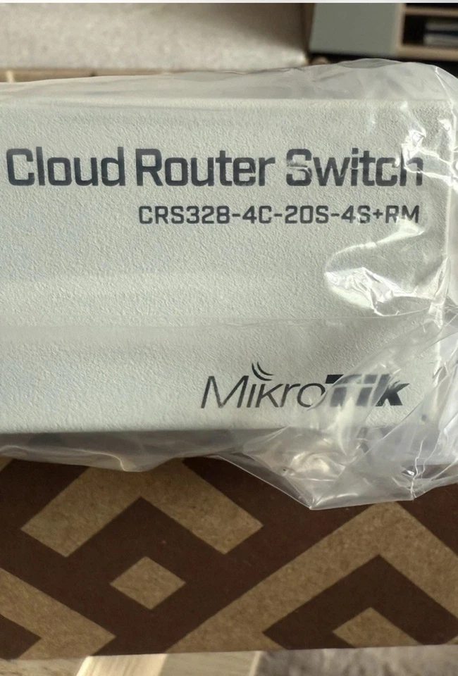 MikroTik CRS328-4C-20S-4S+RM Switch | 28 Ports | 10G SFP+ | Combo Ports - Image 1 of 3