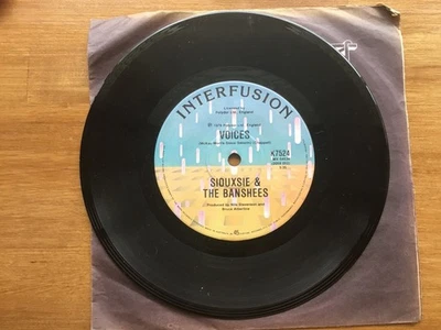 Siouxsie & The Banshees Voices 45rpm Single - Image 1 of 3