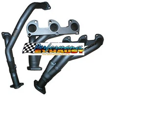 WILDCAT HEADERS EXTRACTORS For MITSUBISHI PAJERO NJ 3.0LT V6 ROUND PORT - Picture 1 of 2