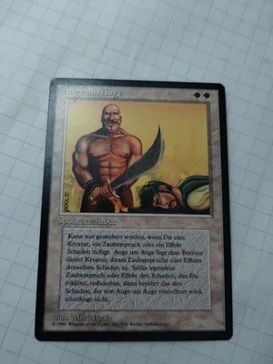 MTG Eye for an Eye (Auge um Auge) German FBB Regular Rare - Uncirculated - Image 1 of 3