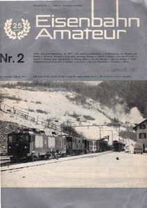 Eisenbahn-Amateur. Schweizerische Zeitschrift für Eisenbahn- und Modellbaufreund - Picture 1 of 1