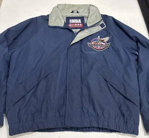 Vintage Washington Wizards G-III Windbreaker Full Zip Jacket NBA Carl Banks Sz L - Picture 1 of 18