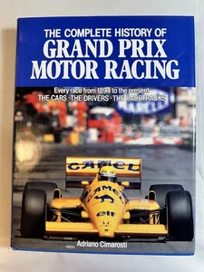 MOTOR RACING The COMPLETE HISTORY OF GRAND PRIX MOTOR RACING 1894 - 1989 Nice - Picture 1 of 9