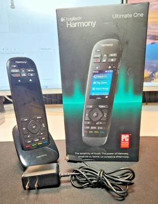 Logitech Harmony Ultimate One 15-Device Universal Remote Black - Image 1 of 4