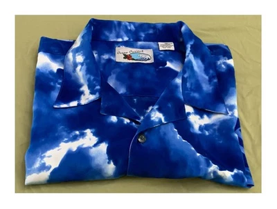 OCEAN CURRENT'S SHORT SLEEVE/BUTTON/COLLAR/ CASUAL SHIRT MENS/UNISEX SIZE XL - Image 1 of 4
